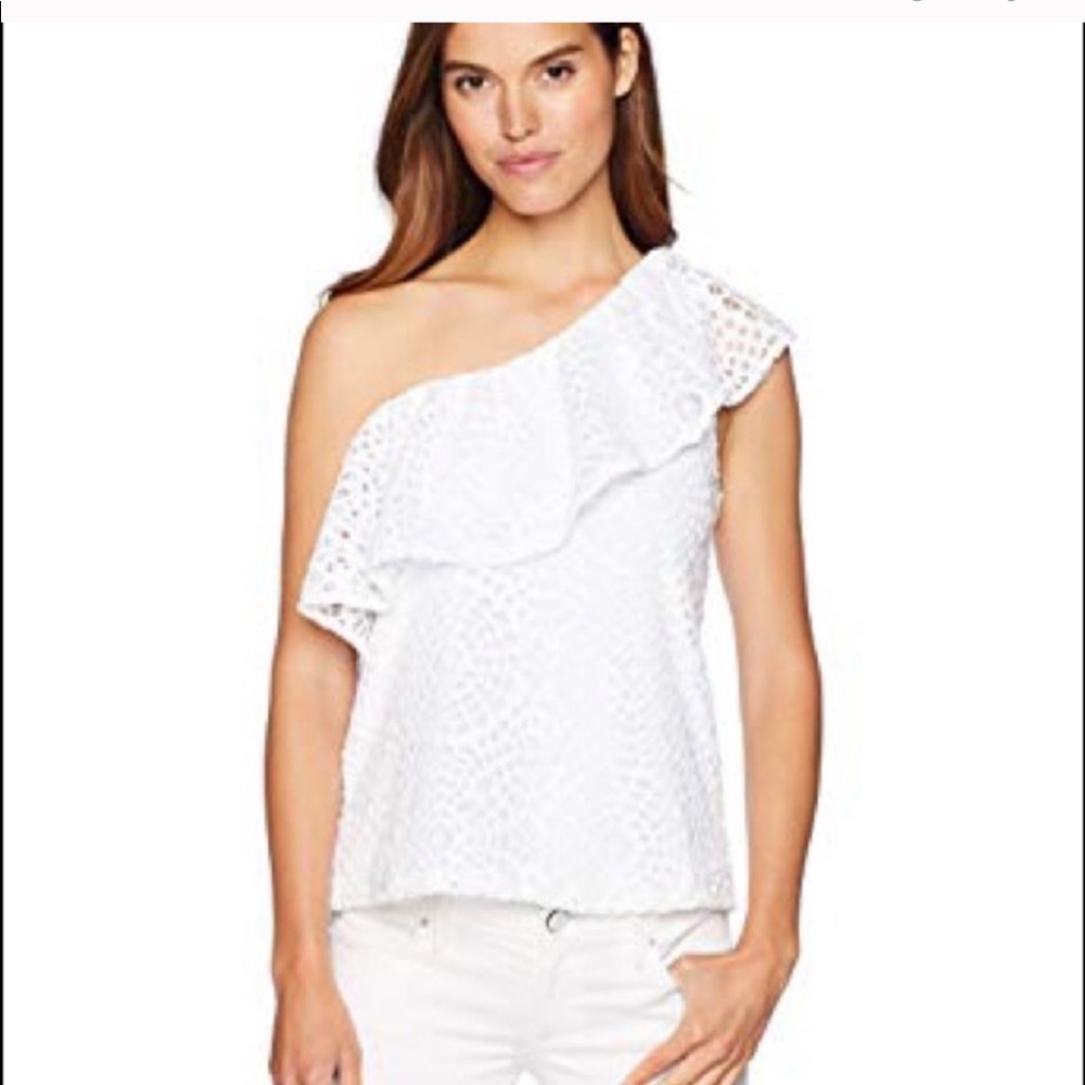 Lilly Pulitzer One Shoulder Matteo Top